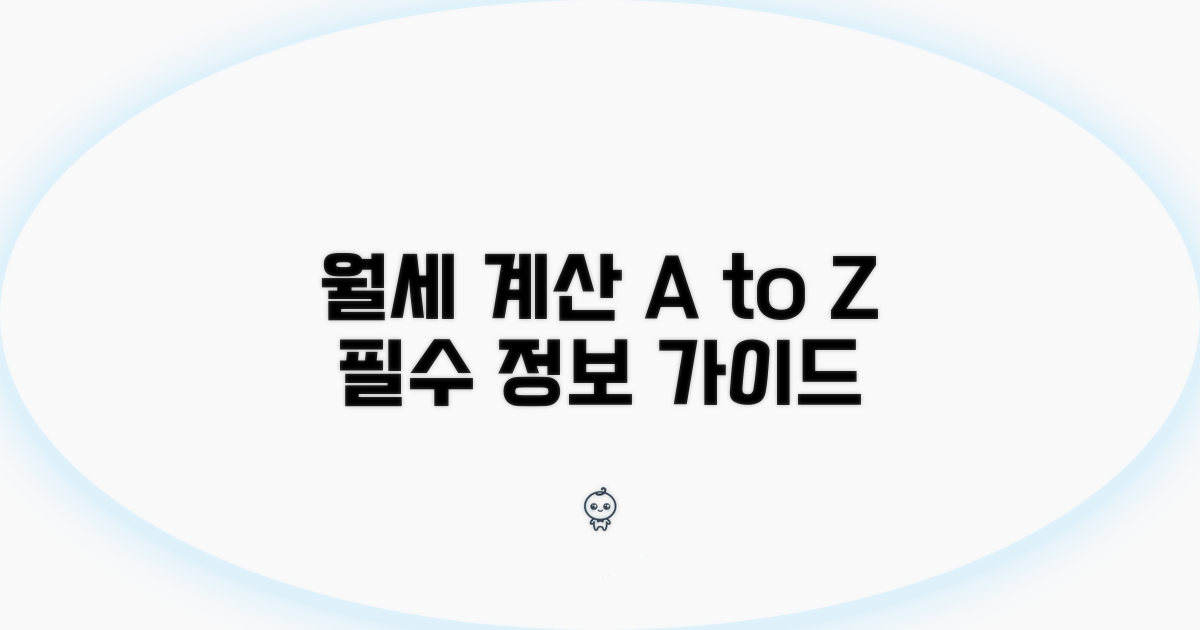 계산부터 월세 산정까지 완벽 가이드