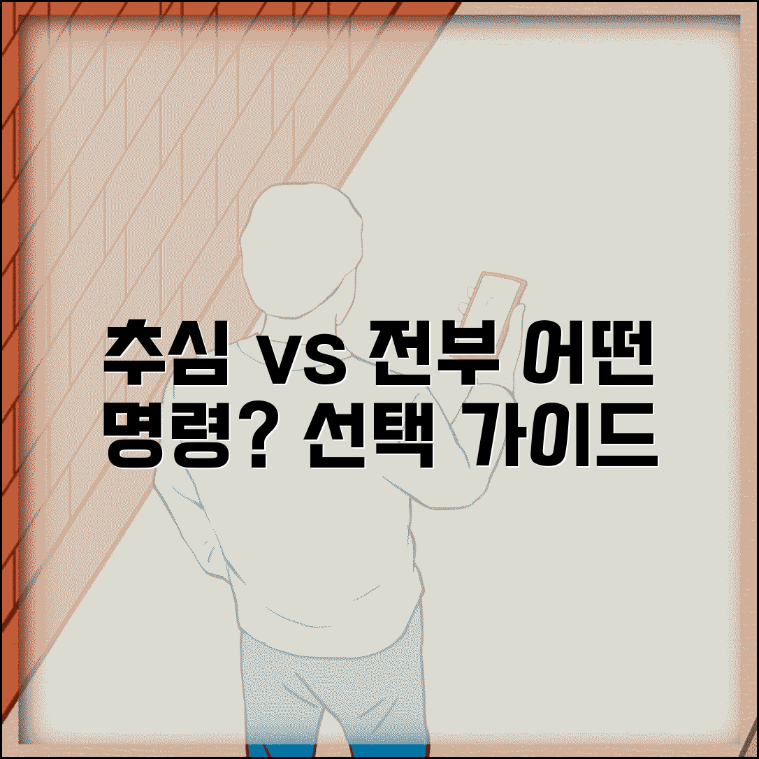 추심명령 vs 전부명령 | 채권 추심명령과 전부명령 선택 기준