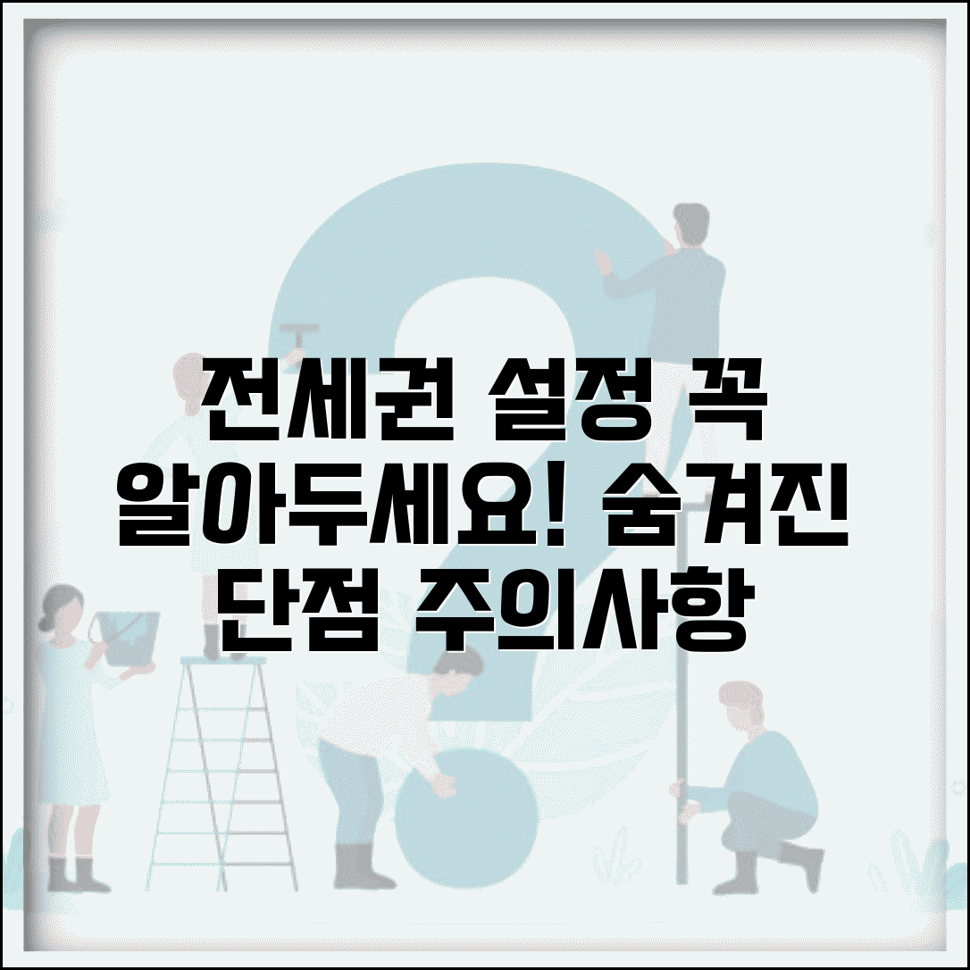 전세권설정 단점 및 주의사항 | 전세권설정 시 고려사항