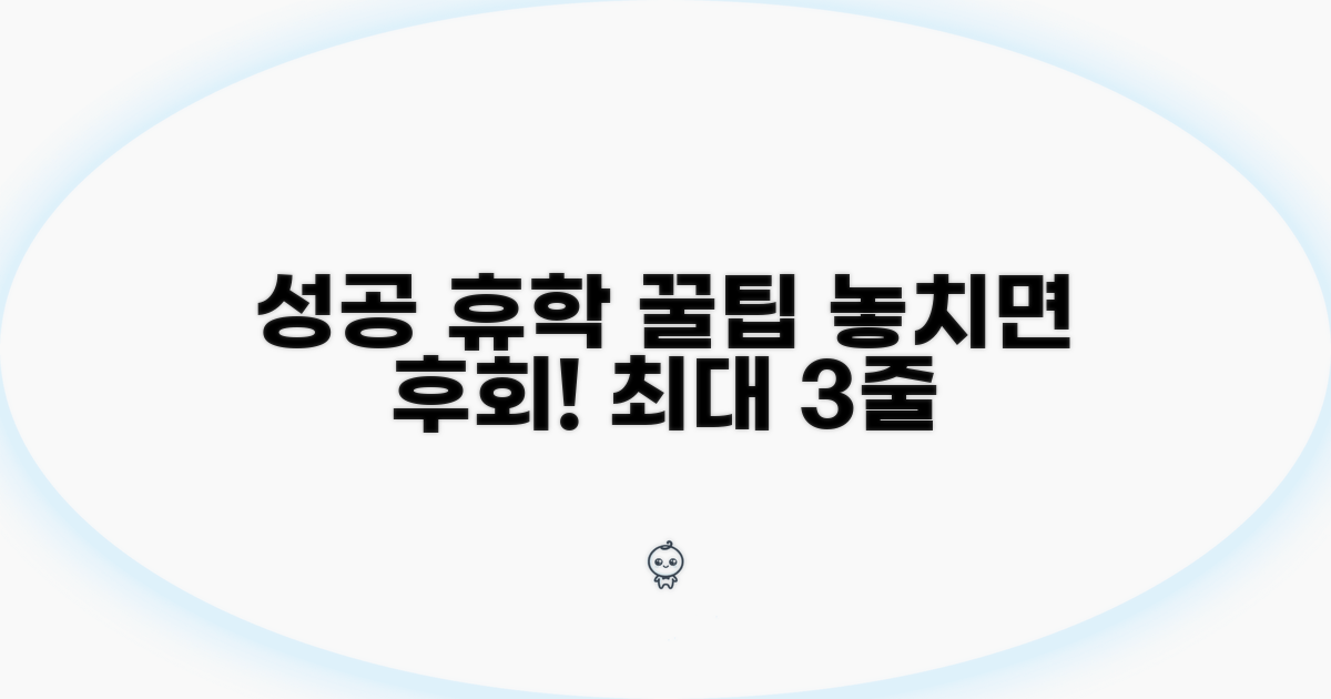 성공적인 휴학을 위한 추가 꿀팁