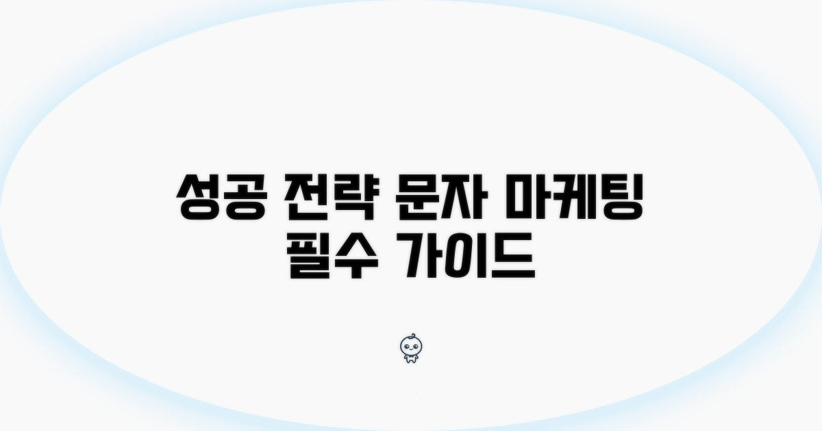 성공적인 문자 마케팅 전략