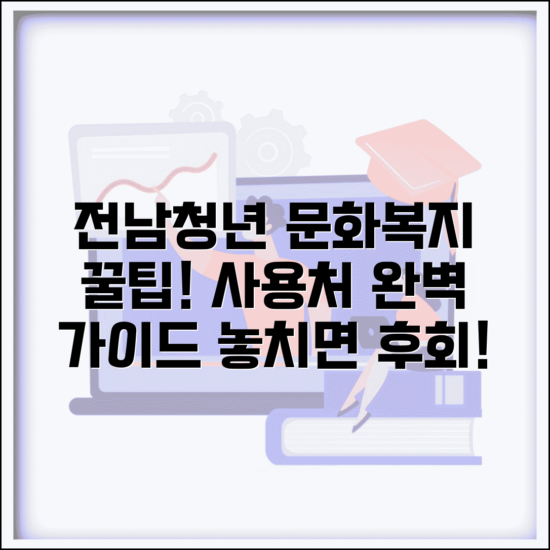 전남청년 문화복지카드 사용처 전남 | 전남 청년 문화카드 사용 완벽 가이드