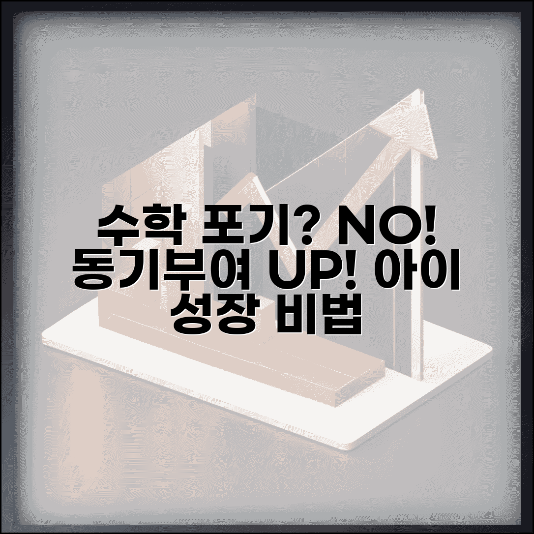 아이 수학 포기 막는 동기부여 교육 방법