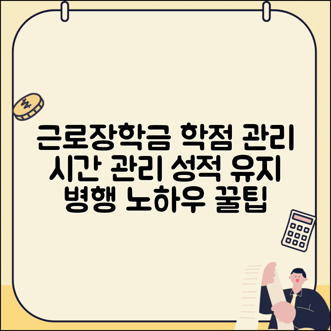 근로장학금 학점 관리 방법 | 근로와 학업 병행 노하우 | 시간 관리 전략 및 성적 유지 꿀팁