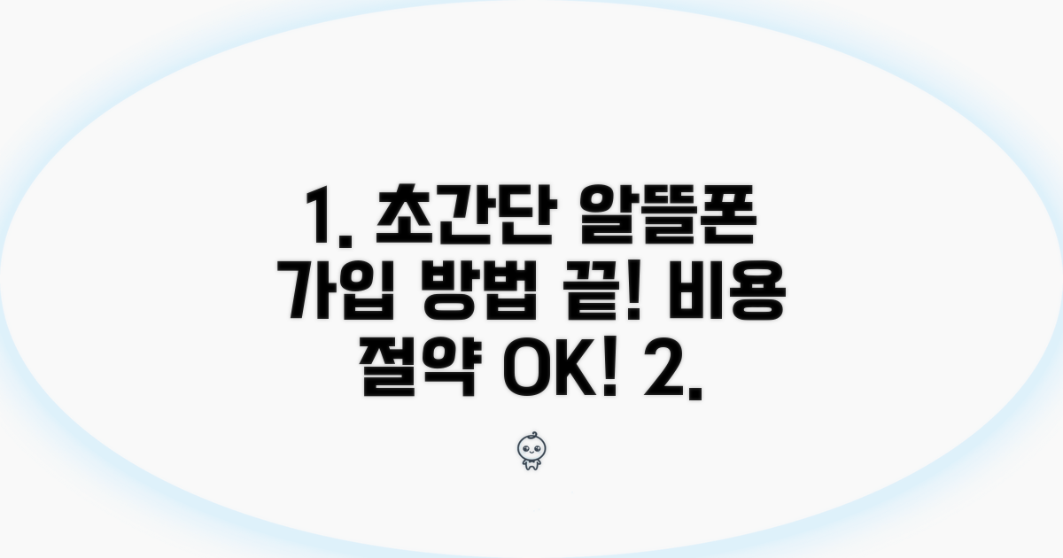 현명한 알뜰폰 가입 절차