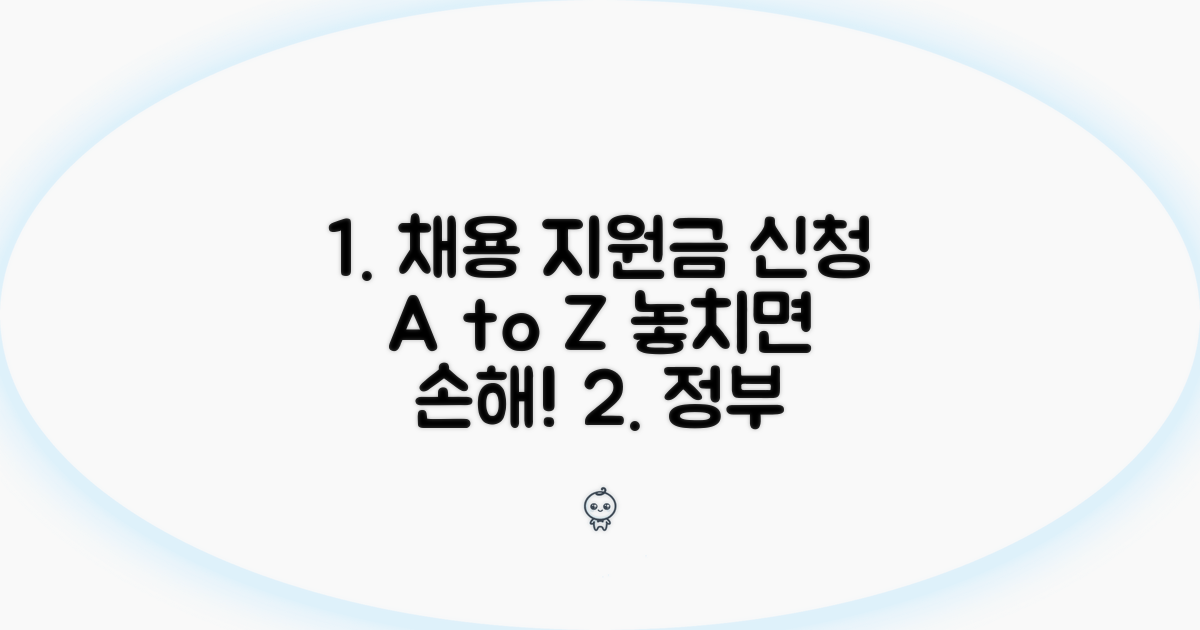 채용비 지원금 신청 방법 완벽 가이드