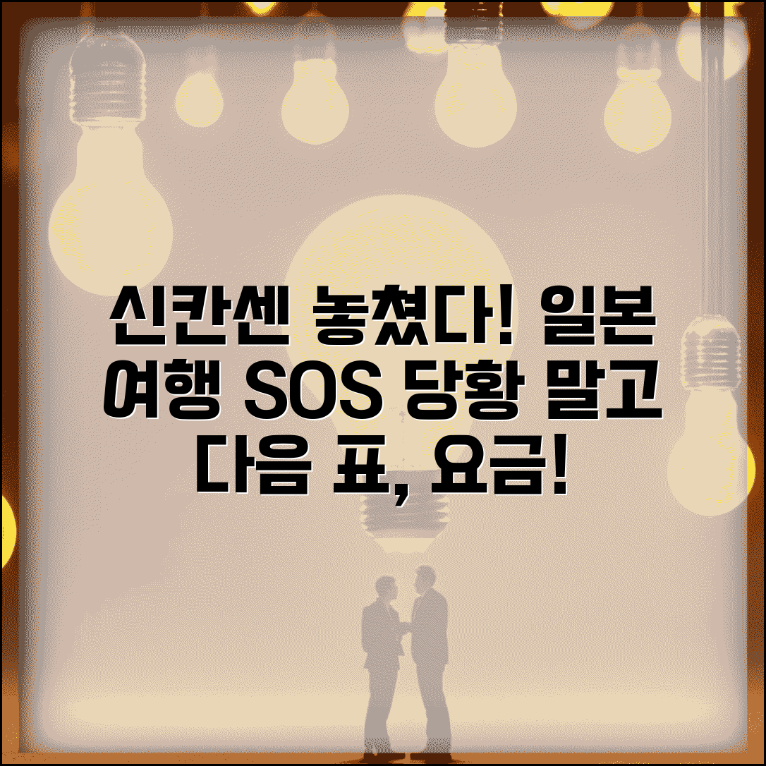 신칸센 놓쳤을 때 일본 여행 | 일본 신칸센 놓치면 다음 열차 예약과 추가 요금