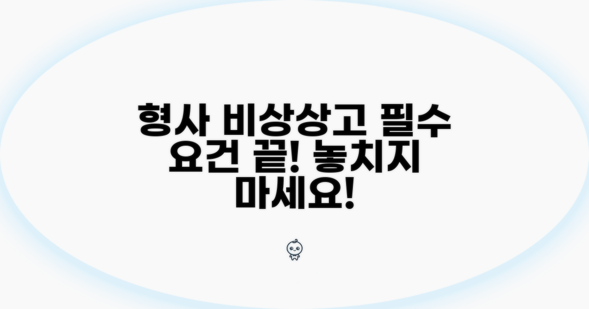 형사 비상 상고 요건 완벽 정리