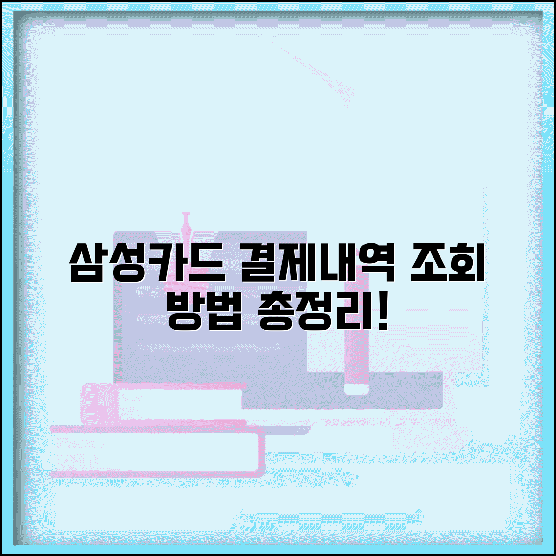 삼성카드결제내역 조회 플랫폼별 방법 | 앱·웹·ARS 조회법 | 기간별 내역 확인팁