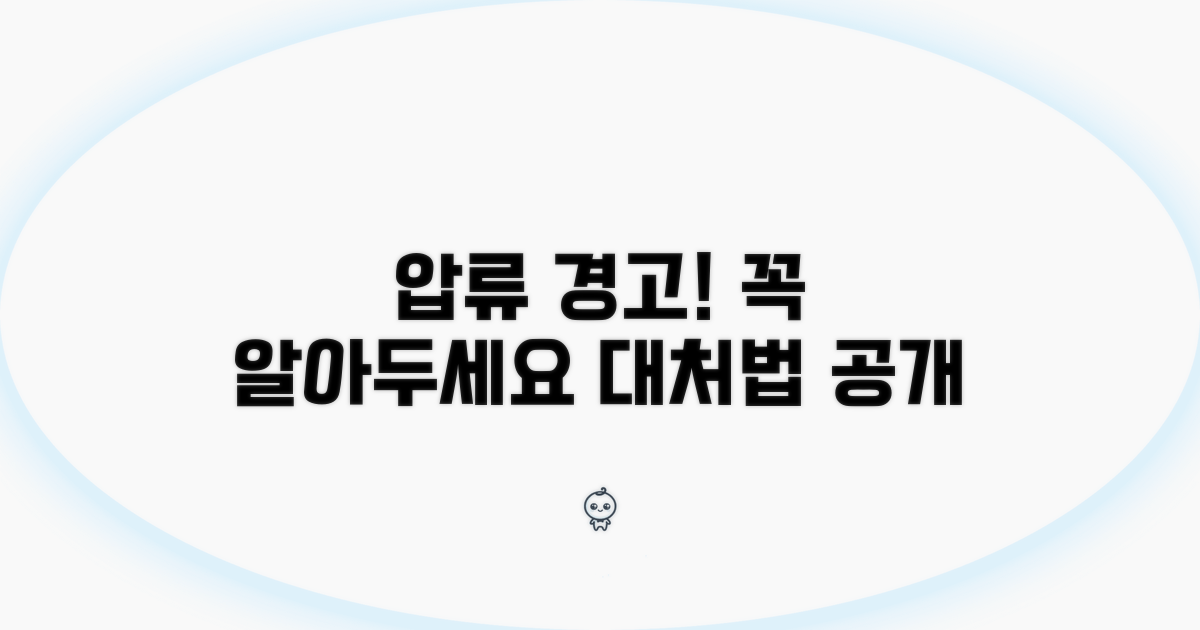 압류 시 주의사항과 대처법