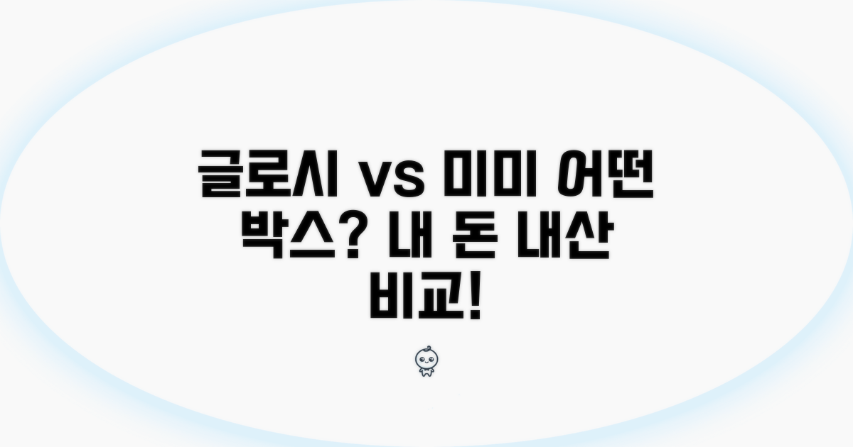 글로시박스 vs 미미박스 비교