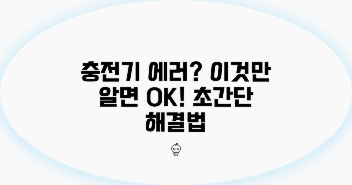 충전기 인식 실패, 이렇게 해결해요