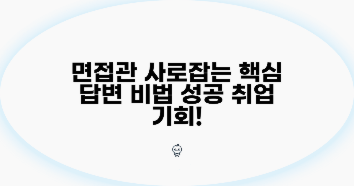 면접관을 사로잡는 답변 요령