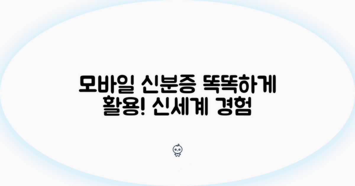 모바일 신분증 똑똑하게 활용법