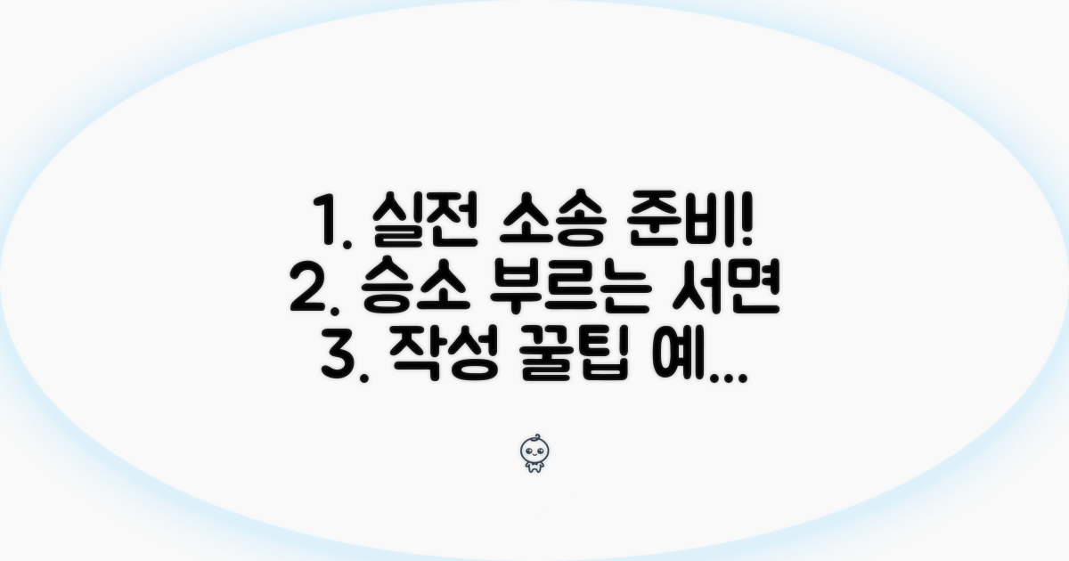 실전 준비서면 작성 팁과 예시