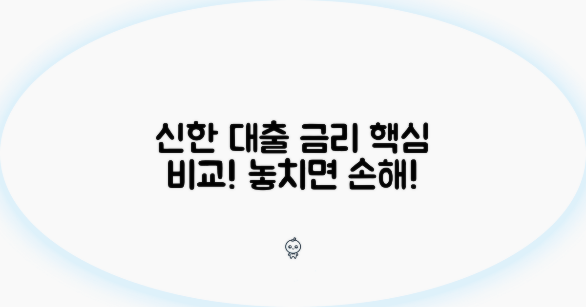신한 주택담보대출 금리 핵심 비교