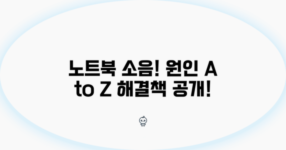 노트북 이상 소음 원인 찾기