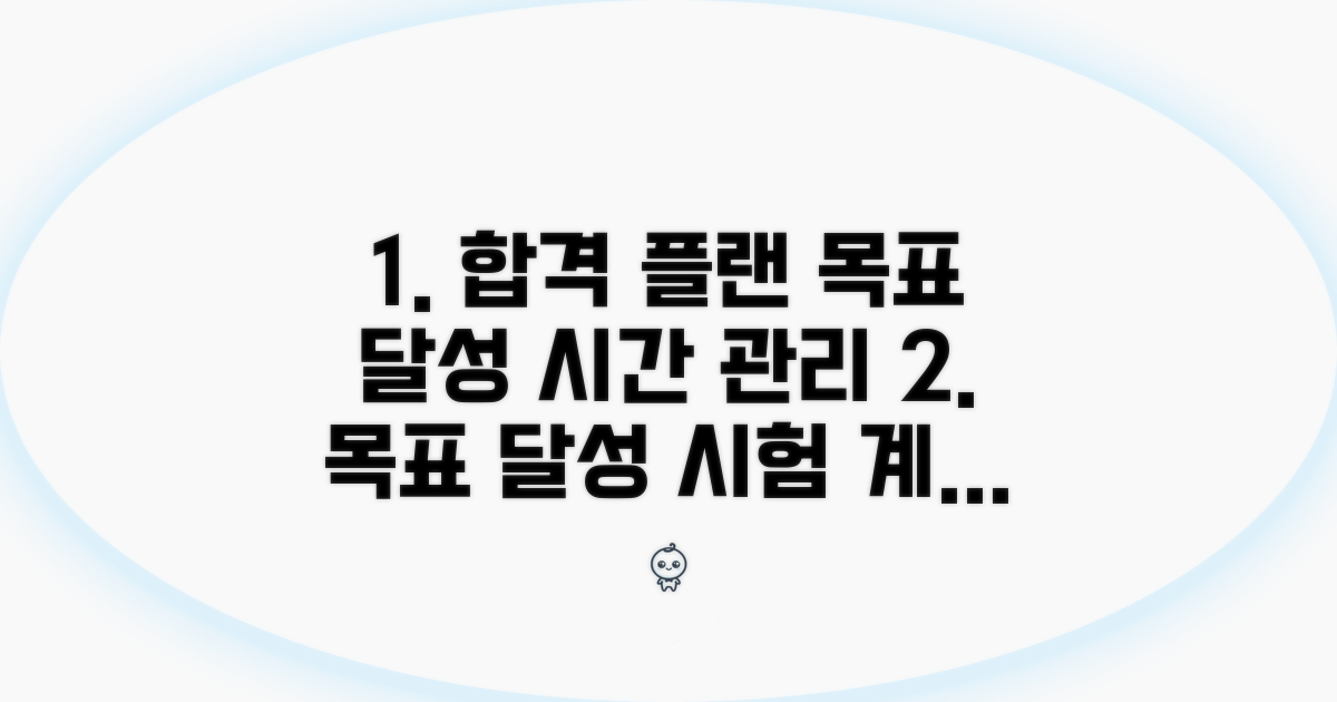 시험 계획, 목표별 시간 관리