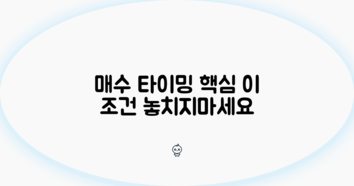 매수 타이밍, 핵심은 이 조건
