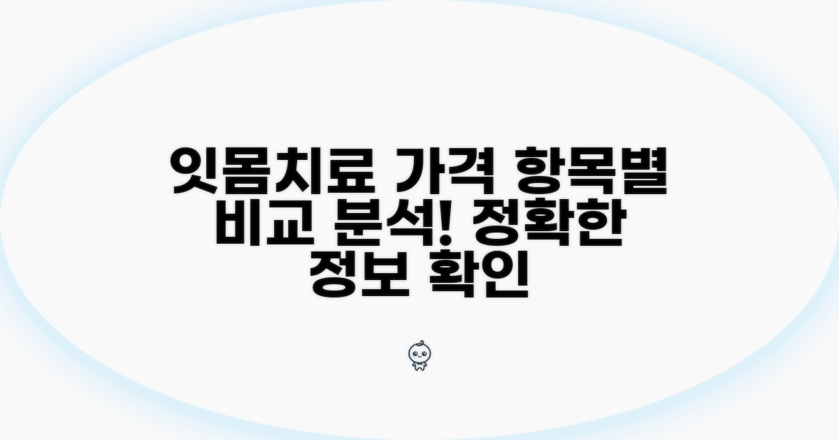 잇몸치료 항목별 가격 비교