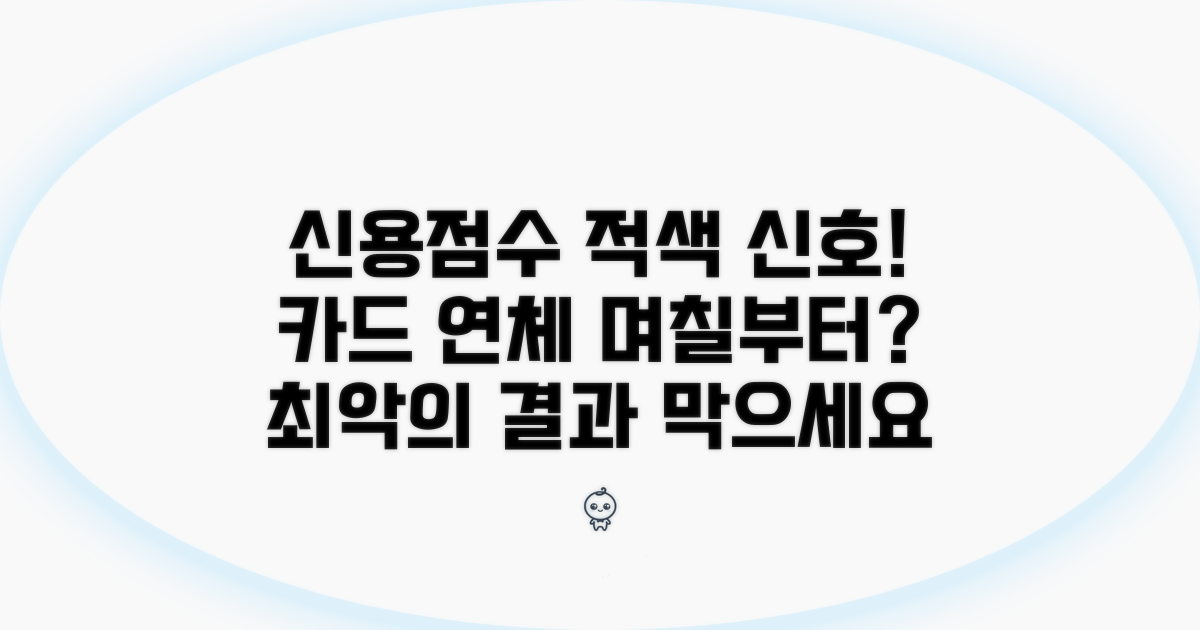 카드 연체, 며칠부터 신용 점수 흔들릴까