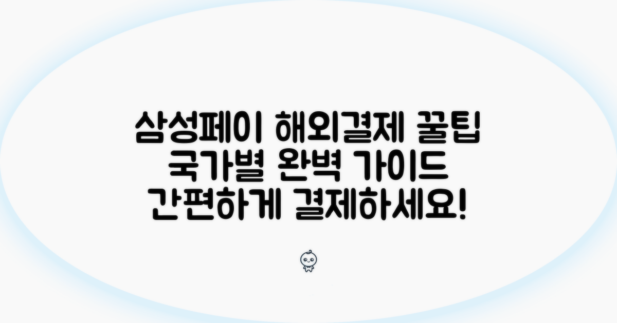 삼성페이 해외결제 국가별 사용법